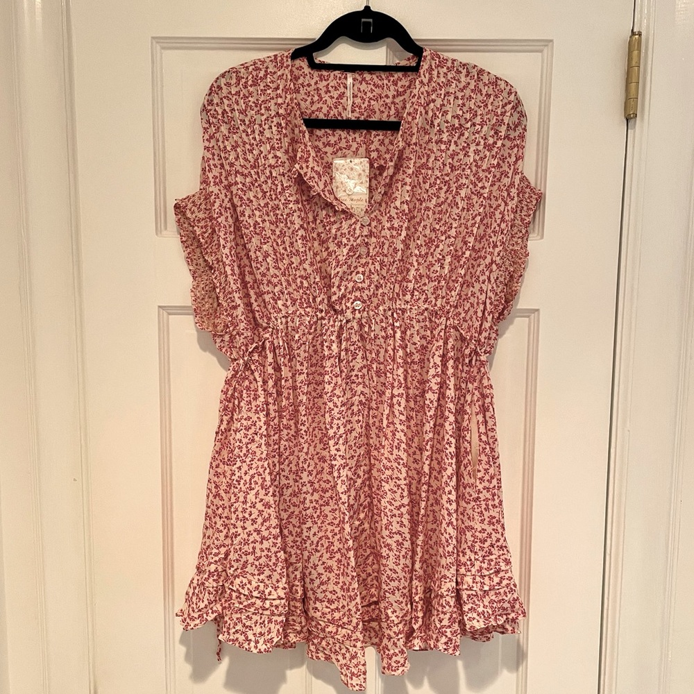 Free People One Fine Day Mini Dress, size XS